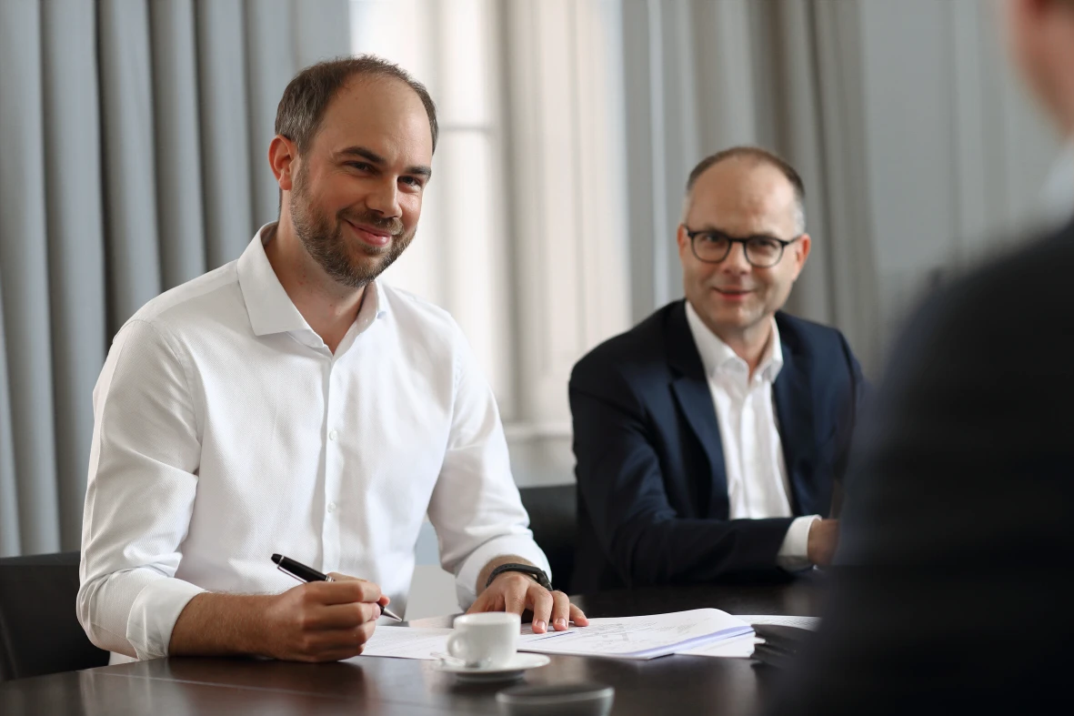 Norbert Amlacher und Gerald Steiner von andréewitch & partner