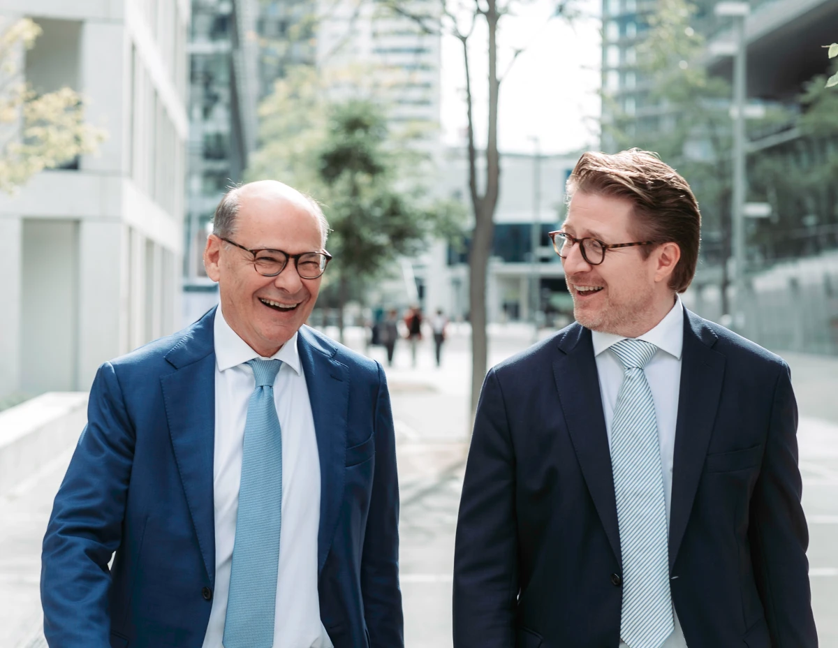 Markus Andréewitch und Wolfgang Tichy